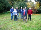 A Norfolk Conservation Corps team group photo at the end of the task (2697)